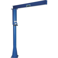 Vestil - 600 Lb Load Capacity, Steel Jib Crane - 6' Span - Caliber Tooling