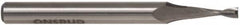 Onsrud - 5/16" Cutting Diam x 3/4" Length of Cut, 2 Flute, Upcut Spiral Router Bit - Uncoated, Right Hand Cut, High Speed Steel, 3" OAL x 3/8" Shank Diam, Double Edge, 19 to 32° Helix Angle - Caliber Tooling