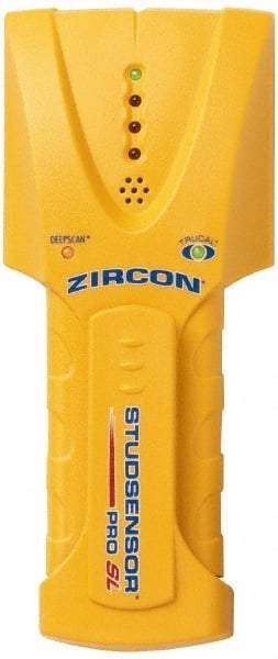 Zircon - 1-1/2" Deep Scan Stud Finder - 9V Battery, Detects Studs & Joists up to 1-1/2" Deep - Caliber Tooling