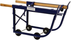 Value Collection - 1,000 Lb Load Capacity, 15, 30 & 55 Gal Drum Cradle - 20-1/2" High - Caliber Tooling