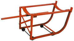 Value Collection - 600 Lb Load Capacity, Tilting Drum Cradle - 19-1/2" Wide x 21" High - Caliber Tooling