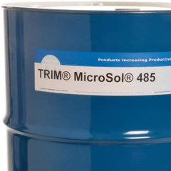 Master Fluid Solutions - Trim MicroSol 485, 54 Gal Drum Cutting & Grinding Fluid - Semisynthetic, For Machining - Caliber Tooling