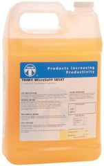 Master Fluid Solutions - Trim MicroSol 585XT, 1 Gal Bottle Cutting & Grinding Fluid - Semisynthetic, For Machining - Caliber Tooling