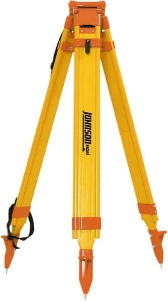 Johnson Level & Tool - Laser Level Tripod - Use With 5/8 Inch, 11 Threaded Laser Levels - Caliber Tooling