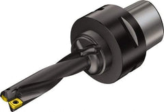 Sandvik Coromant - 53mm Max Drill Depth, 4xD, 12.5mm Diam, Indexable Insert Drill - 2 Inserts, C4 Modular Connection Shank - Caliber Tooling