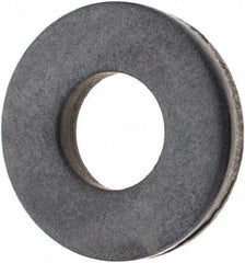 TE-CO - 5/16" Screw, Grade 1010 Steel Standard Flat Washer - 11/32" ID x 3/4" OD, 1/8" Thick, Black Oxide Finish - Caliber Tooling