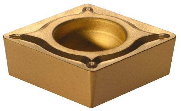 Sumitomo - CCMT432 ESU Grade AC830P Carbide Turning Insert - Al2O3 Finish, 80° Diamond, 1/2" Inscr Circle, 3/16" Thick, 1/32" Corner Radius - Caliber Tooling