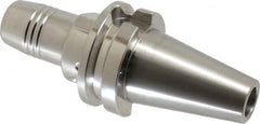 Accupro - BT40 Taper Shank, 1/2" Hole Diam, Hydraulic Tool Holder/Chuck - 32mm Nose Diam, 90mm Projection, 30.5mm Clamp Depth, 25,000 RPM, Through Coolant - Exact Industrial Supply