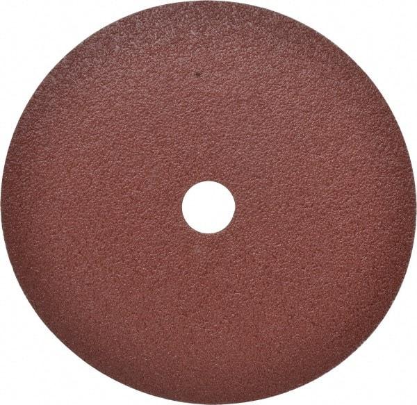 3M - 7" Diam 7/8" Hole 60 Grit Fiber Disc - Medium Grade, Ceramic, 8,600 Max RPM, Series 982C - Caliber Tooling