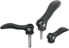 KIPP - M4, Aluminum Threaded Stud Adjustable Clamping Handle - 41.7mm OAL, 13mm High - Caliber Tooling