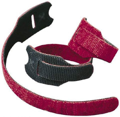 VELCRO Brand - 150 Piece 3/4" Wide x 6" Piece Length, Self Fastening Tie/Strap Hook & Loop Strap - Perforated/Pieces Roll, Red, Printable Surface - Caliber Tooling