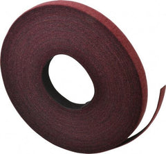 VELCRO Brand - 3/4" Wide x 25 Yd Long Self Fastening Tie/Strap Hook & Loop Roll - Continuous Roll, Cranberry, Fire Retardant, Printable Surface - Caliber Tooling