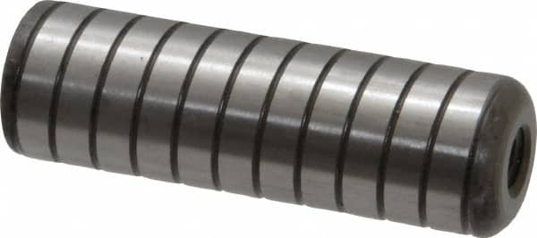 Holo-Krome - 5/8" Diam x 2" Pin Length 4000 Alloy Steel Pull Out Dowel Pin - Black Luster Finish, C 47-58 & C 60 (Surface) Hardness, 1 Beveled & 1 Threaded End - Caliber Tooling