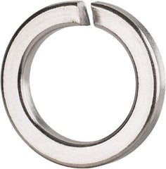 Value Collection - M20, 20.2mm ID, 4.5mm Thick High Collar Split Lock Washer - 18-8 Austenitic Grade A2 Stainless Steel, Uncoated, 20.2mm Min ID, 21.2mm Max ID, 30.6mm Max OD - Caliber Tooling