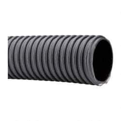 Continental ContiTech - 3" ID x 3.7" OD, 30 Max psi, 29 In. Hg, Dry Material Handling & Transfer Hose - Thermoplastic, -30 to 158°F, 7-1/2" Bend Radius, 100' Coil Length, Black - Caliber Tooling