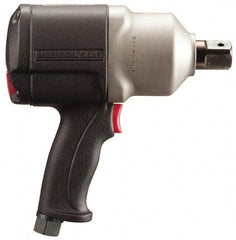 Ingersoll-Rand - 3/4" Drive, 5,200 RPM, 1,450 Ft/Lb Torque Impact Wrench - Pistol Grip Handle, 1,050 IPM, 60 CFM, 3/8" NPT Inlet - Caliber Tooling