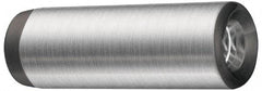 Jergens - 5/8" Diam x 1-1/4" Pin Length Alloy Steel Pull Out Dowel Pin - C 47-58 & C 60-64 (Surface) Hardness, 1 Beveled & 1 Threaded End - Caliber Tooling