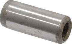 Jergens - 5/16" Diam x 3/4" Pin Length Alloy Steel Pull Out Dowel Pin - C 47-58 & C 60-64 (Surface) Hardness, 1 Beveled & 1 Threaded End - Caliber Tooling