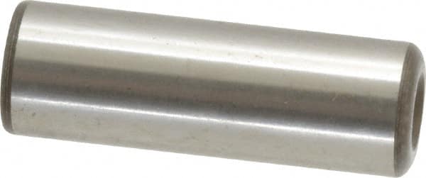 Jergens - 1/2" Diam x 1-1/2" Pin Length Alloy Steel Pull Out Dowel Pin - C 47-58 & C 60-64 (Surface) Hardness, 1 Beveled & 1 Threaded End - Caliber Tooling