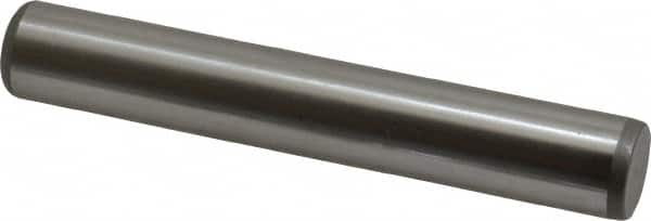 Jergens - 5/8" Diam x 4" Pin Length Alloy Steel Pull Out Dowel Pin - C 47-58 & C 60-64 (Surface) Hardness, 1 Beveled & 1 Threaded End - Caliber Tooling