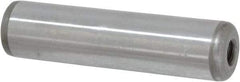 Jergens - 3/4" Diam x 3" Pin Length Alloy Steel Pull Out Dowel Pin - C 47-58 & C 60-64 (Surface) Hardness, 1 Beveled & 1 Threaded End - Caliber Tooling