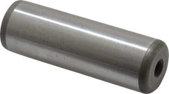 Jergens - 1" Diam x 3" Pin Length Alloy Steel Pull Out Dowel Pin - C 47-58 & C 60-64 (Surface) Hardness, 1 Beveled & 1 Threaded End - Caliber Tooling