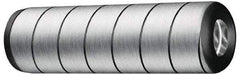 Jergens - 3/4" Diam x 1-3/4" Pin Length Alloy Steel Grooved Dowel Pin - C 47-58 & C 60-64 (Surface) Hardness, 1 Beveled & 1 Threaded End - Caliber Tooling