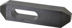 Gibraltar - 7/8, 1" Stud, Steel, Plain Strap Clamp - 1-11/16" Travel, 8" OAL x 2" Wide x 1-3/8" High, Black Oxide Finish, Tapered Nose - Caliber Tooling