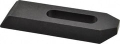 Gibraltar - 5/8" Stud, Steel, Serrated Strap Clamp - 1-15/16" Travel, 6" OAL x 1-1/2" Wide x 7/8" High, Black Oxide Finish, Tapered Nose - Caliber Tooling