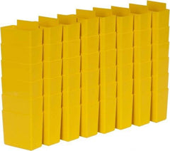 Quantum Storage - 1.8" Wide x 3" High, Yellow Bin Cup - Use with Quantum Storage Systems - Shelf Bin - Caliber Tooling