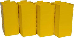 Quantum Storage - 2.8" Wide x 3" High, Yellow Bin Cup - Use with Quantum Storage Systems - Shelf Bin - Caliber Tooling