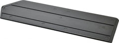 Quantum Storage - 10.9" Wide x 4" High, Black Bin Divider - Use with Quantum Storage Systems - QUS 224 - Caliber Tooling