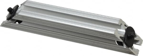 80/20 Inc. - 1" Wide, 6" High, Open Shelving 45° Support Bracket - Aluminum, Use with Series 10 - 1010 Extrusion - Caliber Tooling