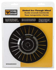 Work Sharp - 6 Inch Outside Diameter Slotted Wheel - Work Sharp 3000 Machine Compatible - Caliber Tooling