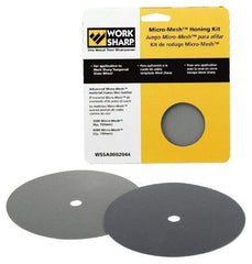 Work Sharp - 6 Inch Outside Diameter 2 Piece Micro Mesh Hone Kit - Micromesh Grit, Work Sharp 3000 Machine Compatible - Caliber Tooling