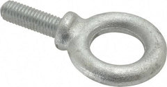 Gibraltar - 2,600 Lb Capacity, Forged Steel, 1/2-13 Thread, Fixed Lifting Eye Bolt - Fully Threaded, 1-1/2" Shank, 1-1/2" Thread Length, Shoulder - Caliber Tooling