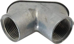 Thomas & Betts - 1" Trade, Die Cast Zinc Threaded Angled Rigid/Intermediate (IMC) Conduit Elbow - Noninsulated - Caliber Tooling