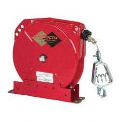 Conductix - 3/32 Inch x 50 Ft. Stranded Cable Grounding Reel - Spring Driven Reel - Caliber Tooling