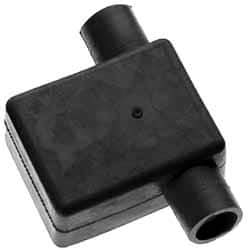 Noco - 1 & 2 Gauge, Flag Automotive Battery Terminal Protector - Black - Caliber Tooling