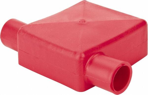 Noco - 1 & 2 Gauge, Flag Automotive Battery Terminal Protector - Red - Caliber Tooling