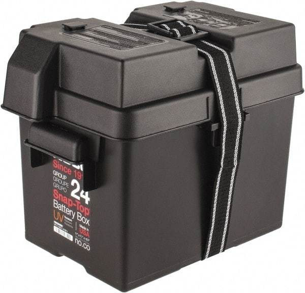 Noco - Group 24 Automotive Battery Box - 13-3/8" Outside Length x 10-1/8 Width x 11 Height, 11" Inside Length x 7-7/8 Width x 10-3/4 Height - Caliber Tooling