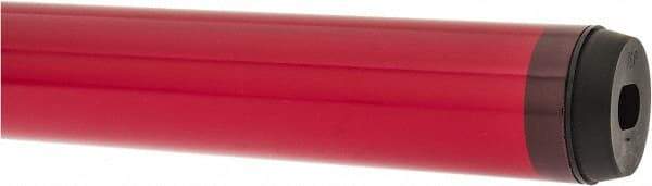 Made in USA - 48 Inch Long, Red, Fluorescent Lamp Sleeve - T12 Shape - Caliber Tooling