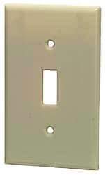 Leviton - Wall Plates Wall Plate Type: Blank Wall Plate Color: Ivory - Caliber Tooling