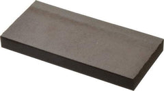 Made in USA - 2" Wide x 4" Long x 3/8" Thick, Rectangular Abrasive Stick - Medium Grade - Caliber Tooling