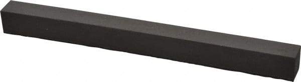 Made in USA - 1/2" Wide x 6" Long x 1/2" Thick, Square Abrasive Stick - Medium Grade - Caliber Tooling