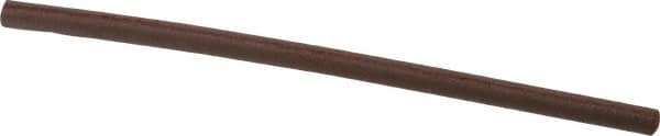 Made in USA - 1/4" Diam x 6" Long, Round Abrasive Pencil - Fine Grade - Caliber Tooling