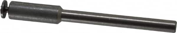 Made in USA - 1/8" Shank Rubberized Abrasive Point Mandrel - 1/16" Hole Compatibility, for Small Wheels - Caliber Tooling