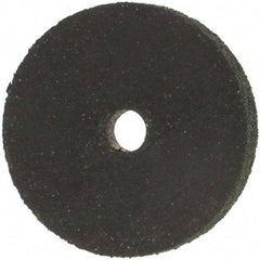 Made in USA - 1-1/2" Diam x 1/4" Hole x 3/16" Thick, 46 Grit Surface Grinding Wheel - Aluminum Oxide/Silicon Carbide Blend, Coarse Grade, 15,000 Max RPM - Caliber Tooling