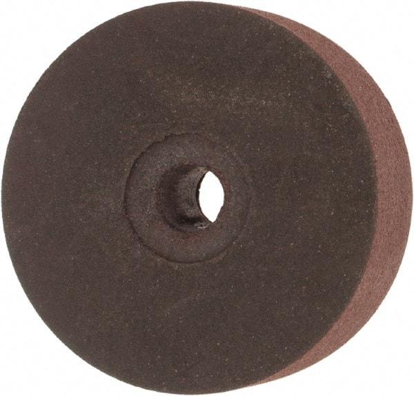 Made in USA - 1-1/2" Diam x 1/4" Hole x 1/2" Thick, 120 Grit Surface Grinding Wheel - Aluminum Oxide/Silicon Carbide Blend, Fine Grade, 15,000 Max RPM - Caliber Tooling