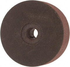 Made in USA - 1-1/2" Diam x 1/4" Hole x 1/2" Thick, 120 Grit Surface Grinding Wheel - Aluminum Oxide/Silicon Carbide Blend, Fine Grade, 15,000 Max RPM - Caliber Tooling